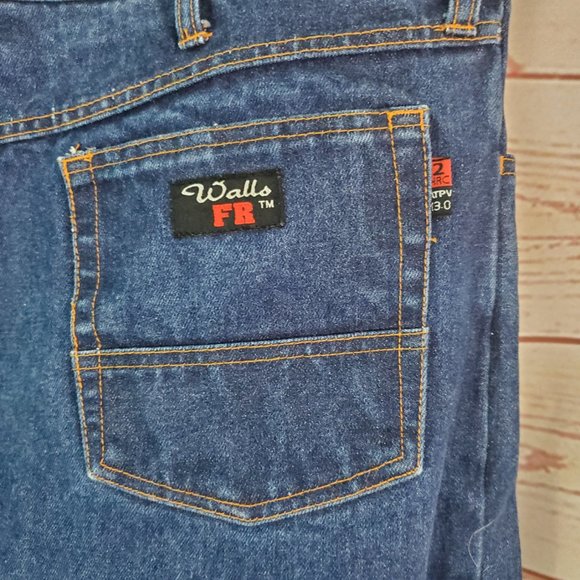 Walls FR Work Denim  Jeans Size 40 x 34 36 - Picture 4 of 9